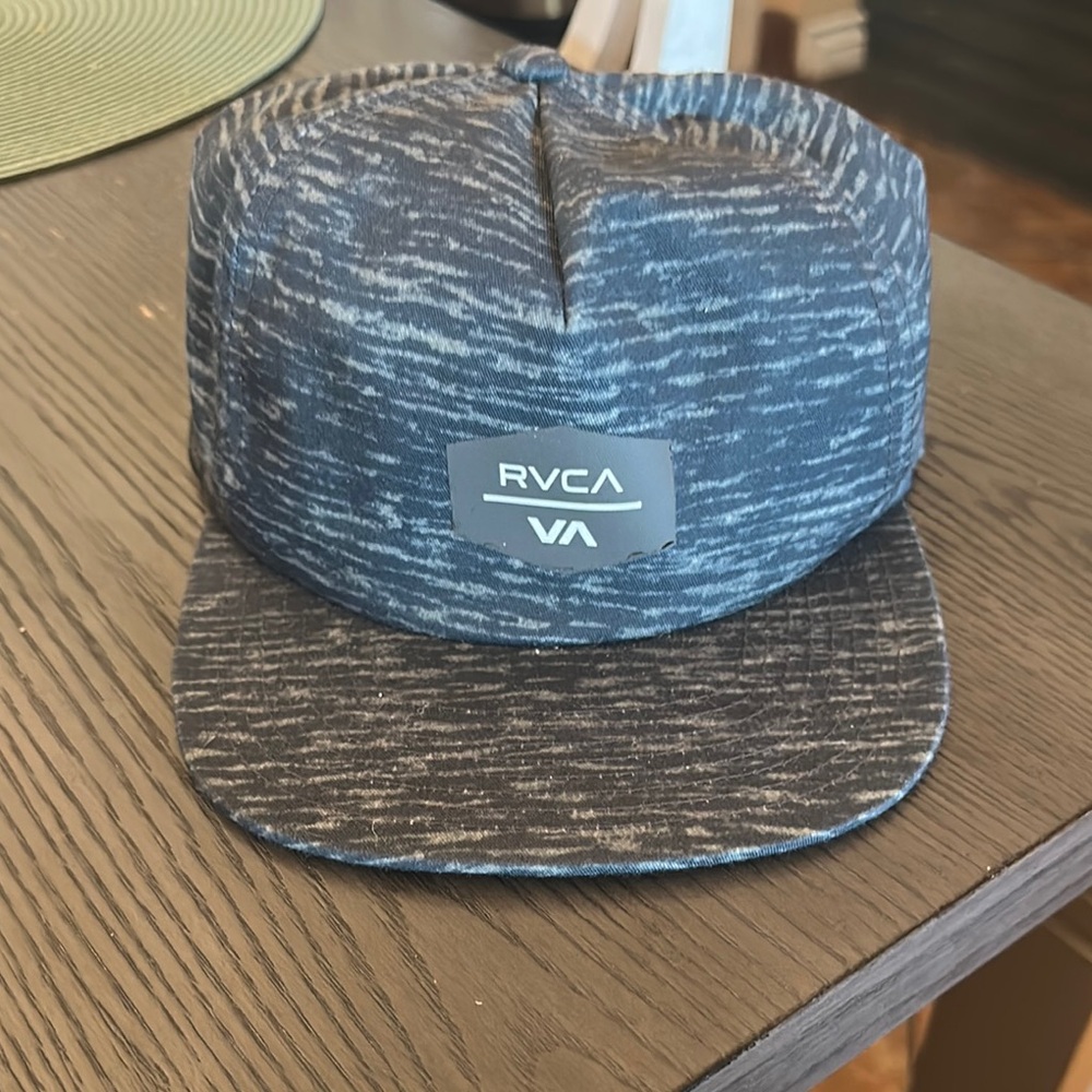 RVCA Men's Black Cap